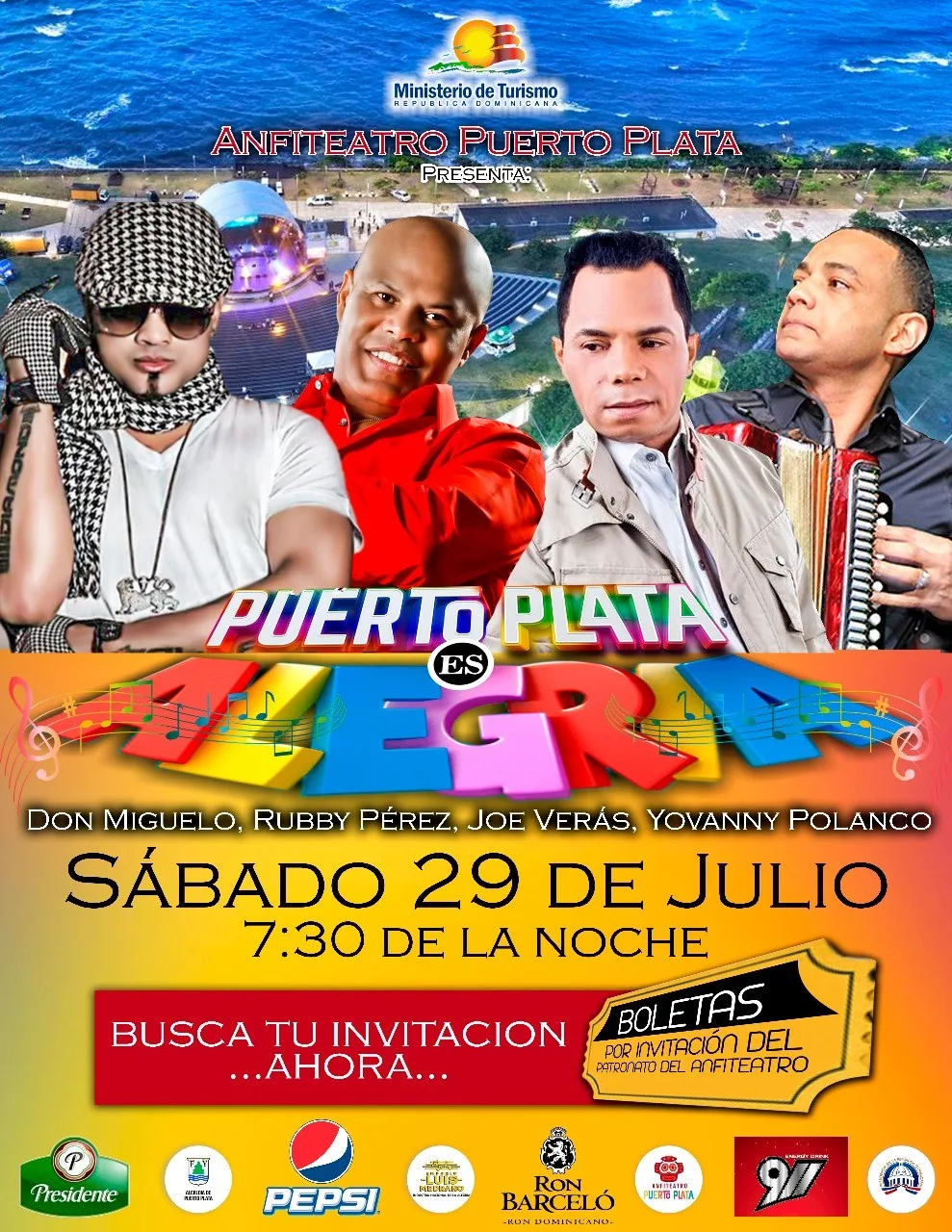 Puerto Plata es Alegría recibirá a Rubby Pérez