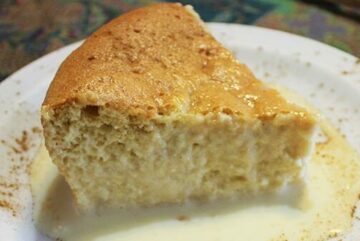 cropped torta tres leches