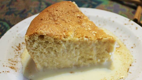 cropped torta tres leches