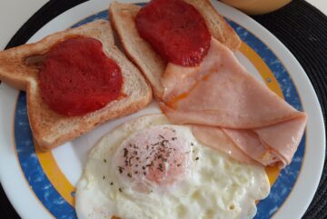 Receta Desayuno quédate en casa breakfast