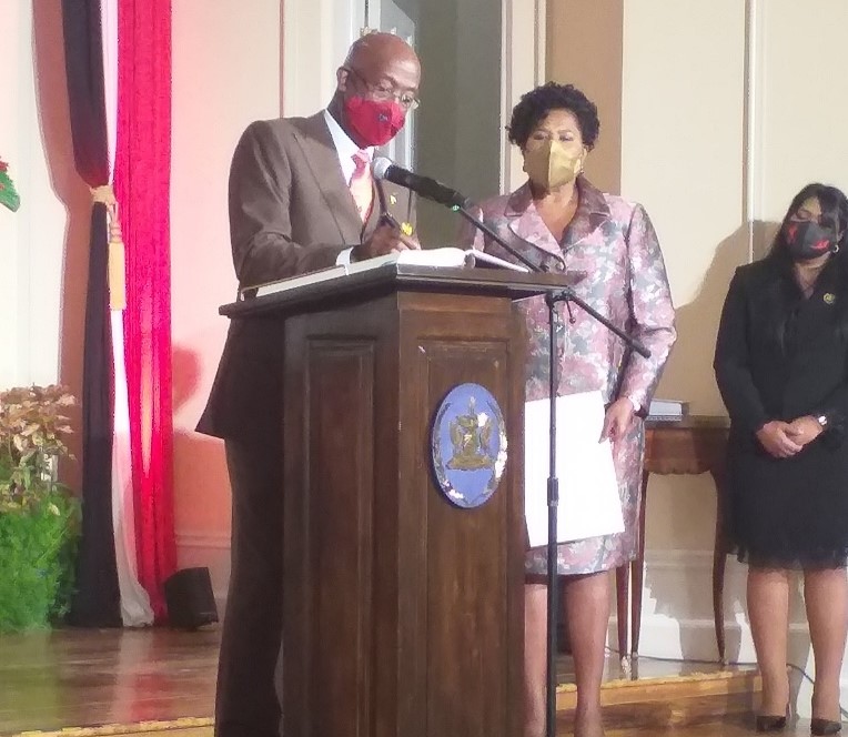 Primer Ministro de Trinidad y Tobago Keith Rowley