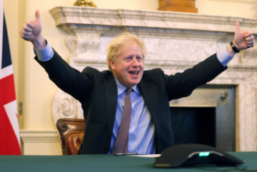 Boris Johnson ha dicho que el acuerdo comercial Brexit