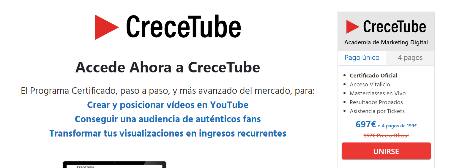 crecetube