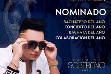 Elvis Martínez agradece sus 4 nominaciones a Premios Soberano
