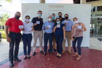 Santo Domingo - Palladium Hotel Group da otro paso hacia la revitalización de la industria de viajes, al ofrecer a los empleados de sus propiedades en República Dominicana