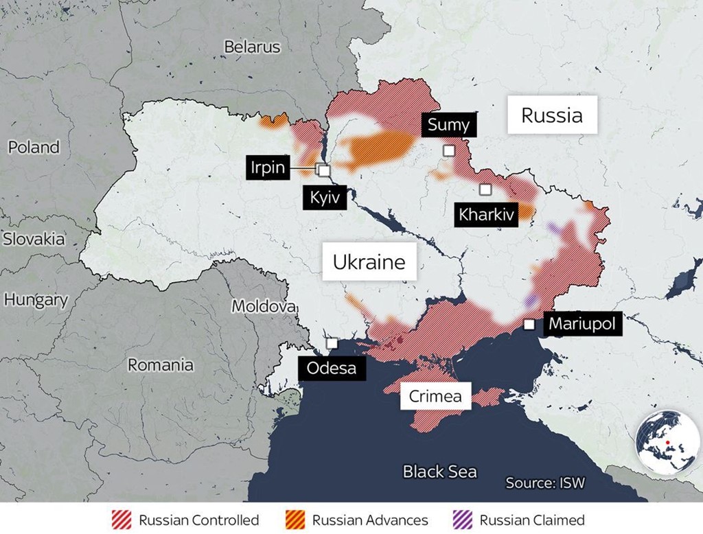 Llevamos 12 días desde que Rusia invadió Ucrania y la violencia continúa en todo el país.