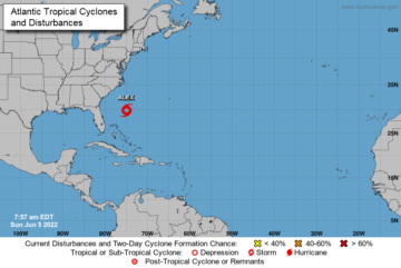 La tormenta Alex estrena temporada de huracanes en Atlántico