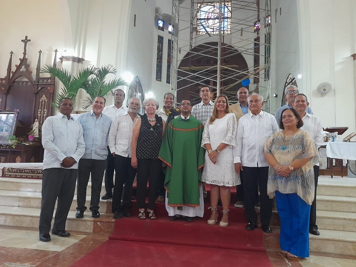 Cámara de Comercio de Puerto Plata conmemoró con eucaristía su 105 aniversario de fundación
