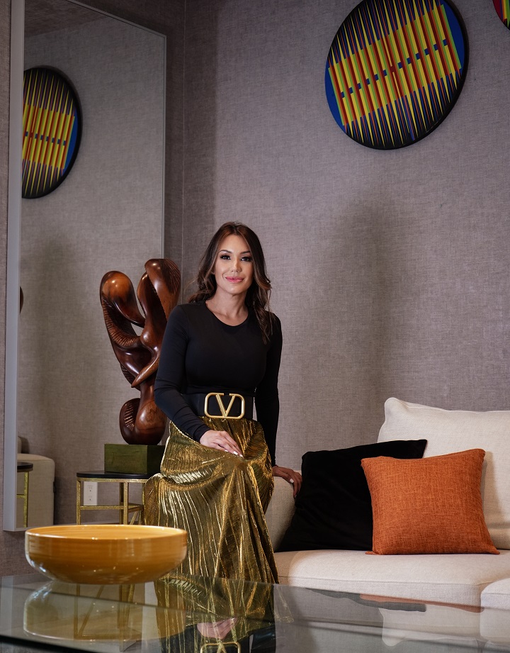 Paula Perozo, la abogada que se convirtió en una reconocida diseñadora de interiores