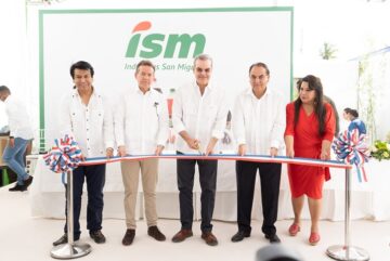 Presidente Abinader inaugura ampliación planta de producción de ISM en Santiago Rodríguez
