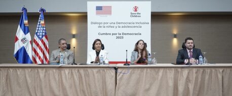 Save the Children, Embajada de los EE. UU. y el MIREX realizan “Diálogo por una Democracia Inclusiva de la niñez y la adolescencia”