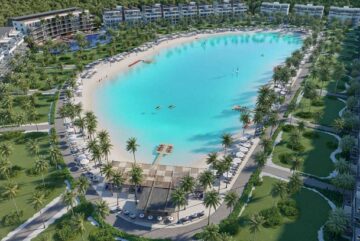 The Beach Punta Cana inicia el Llenado de Piscina Temática desarrollada por Crystal Lagoons(R)️