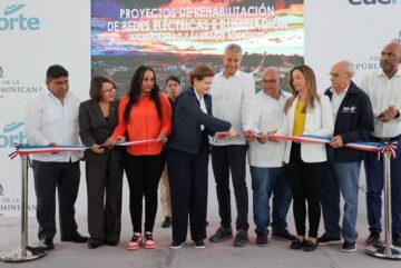 ISM y Edenorte inauguran obra eléctrica en Santiago Rodríguez y Valverde