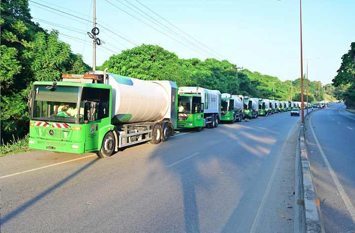 Sucesat revoluciona la gestión de residuos en Santo Domingo Norte con flota vanguardista