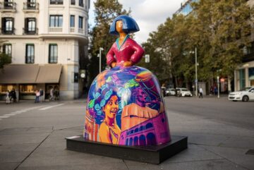 República Dominicana presenta su tercera menina en la exposición urbana más grande del mundo: “Meninas Madrid Gallery”