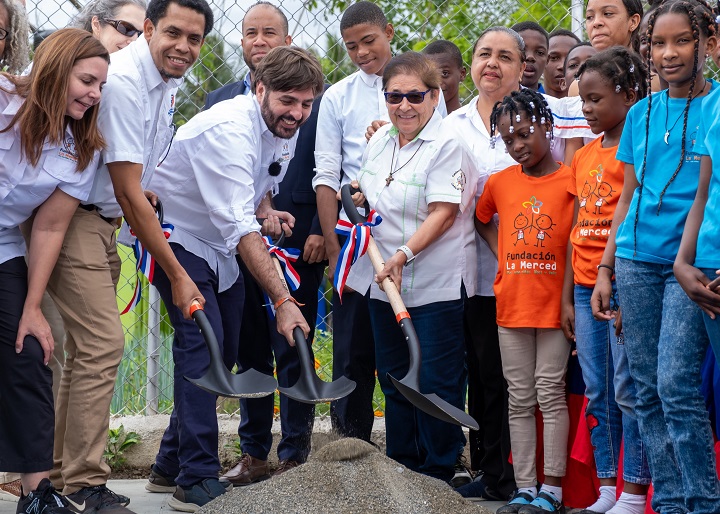 Fundación La Merced amplia facilidades para la recreación y aprendizaje de más de 600 niños y niñas en Santo Domingo Oeste
