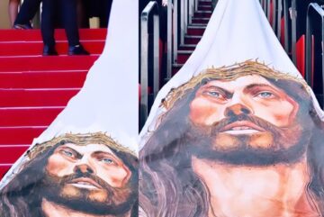 Massiel Taveras desfiló en el Festival de Cannes con diseño “El Cristo” de Gianina Azar