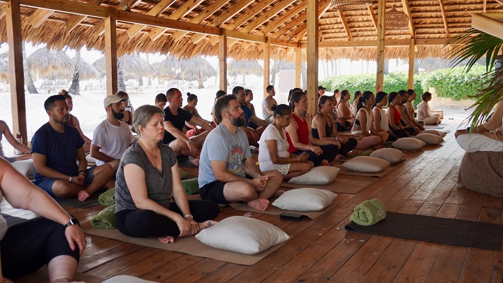 Meliá Punta Cana Beach celebró el “Día Mundial del Yoga”