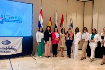 FIASEET juramenta directiva de AFEET RD 2024-2026, durante congreso en Puerto Plata