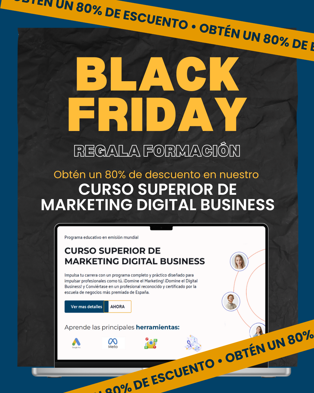 Spain Business School te regala 1.200 euros por el Black Friday