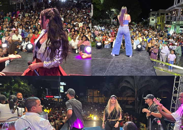 Más de un millón de personas han bailado, cantado y cenado en los multitudinarios conciertos de la Brisita de la Megaparranda Navideña.