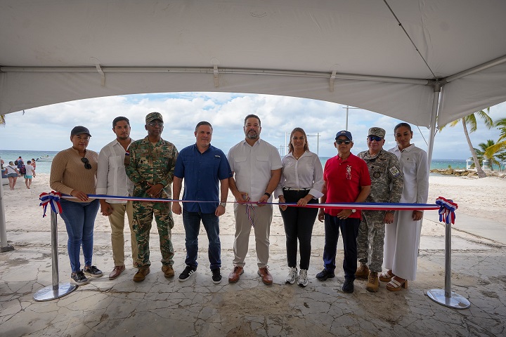 APORDOM INAUGURA REMOZADO MUELLE TURÍSTICO EN CATUANO, ISLA SAONA