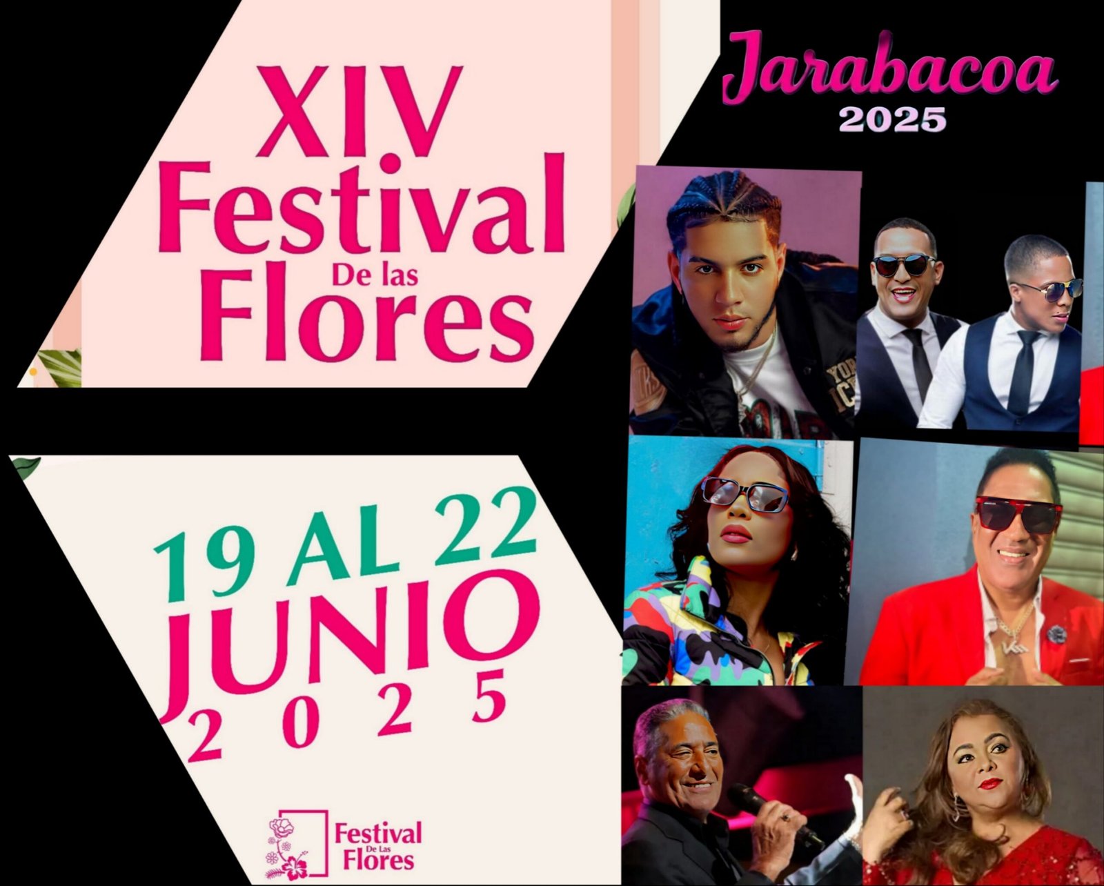 Ven a vivir la magia del Festival de las Flores de Jarabacoa 2025 del jueves 19 al 22 de junio.