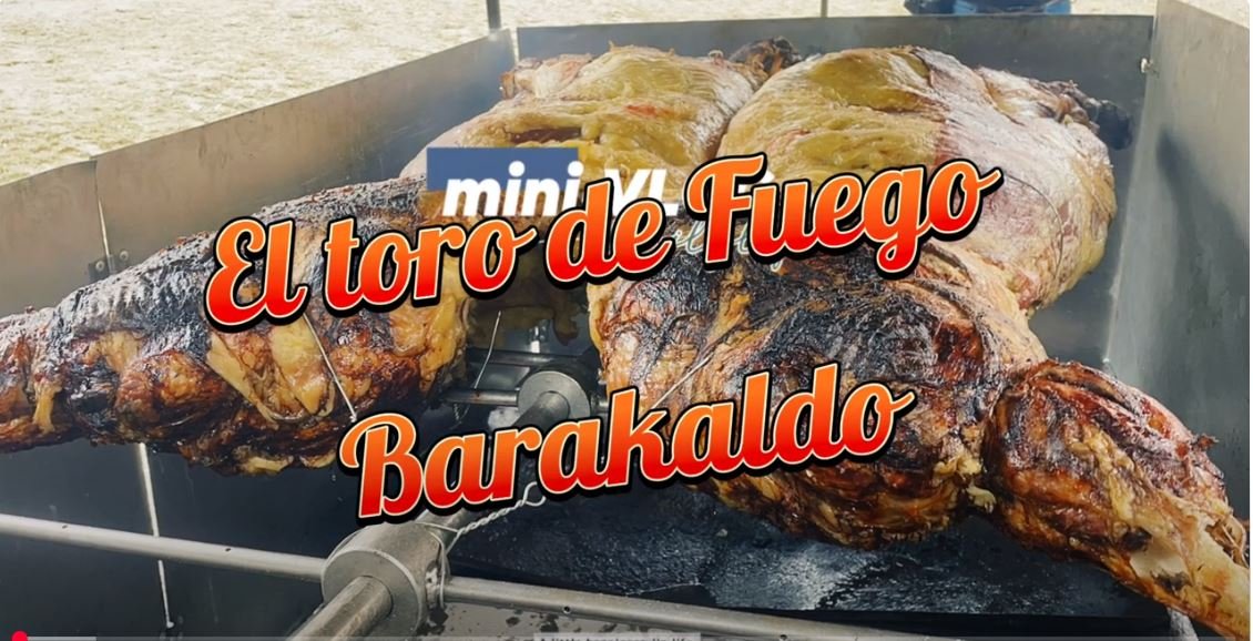 Barakaldo culmina con éxito las Fiestas del Carmen 2025 con su emblemático Toro de Fuego y asado popular de ternera