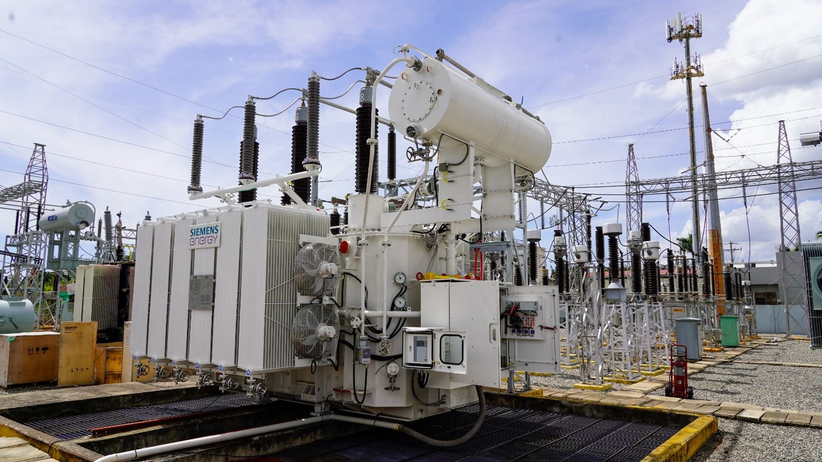 Edesur instalará transformador de potencia para mejorar el servicio en Santo Domingo Oeste, Los Alcarrizos y DN