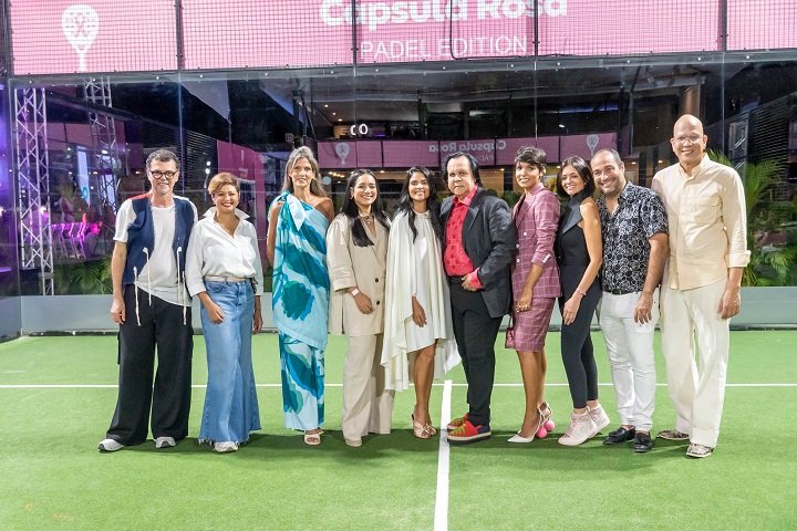 Cápsula Rosa Pádel Edition” fue inaugurado​ con moda y deportes del más alto nivel